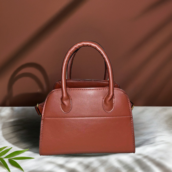 The Row Handbags - The Row Margaux 10 Bag in Cuir Saddle Leather SOLD OUT MSRP $4600 NWOT